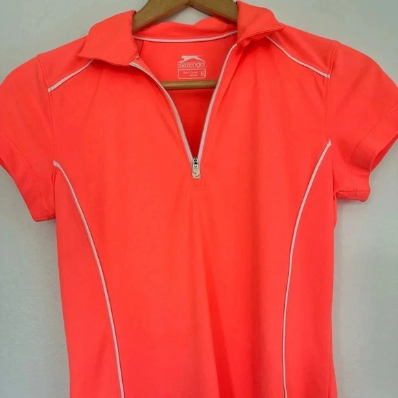 Slazenger 1/4 Zip Women’s Golf Polo - Picture 2 of 6